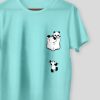 Climb In Panda Pocket T Shirt
