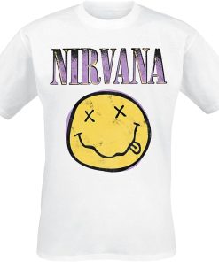 Nirvana Emoticon Smile T Shirt