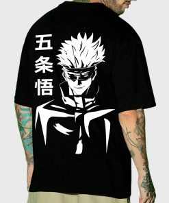 Gojo Satoru Oversized T Shirt Back