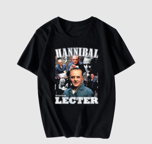 Hannibal Lecter Collage Silence Of The Lambs TShirt