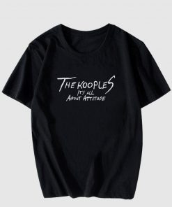 The Kooples black logo T-shirt