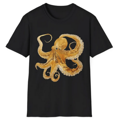Octopus Japanese T-shirt SD