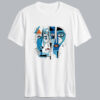 Blue Cubist Modern Art T shirt