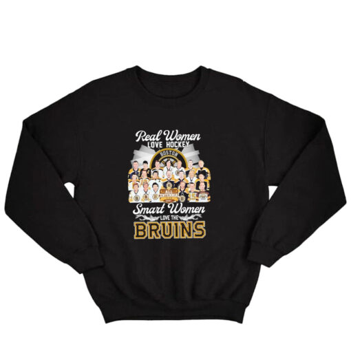 Boston Bruins Real Women Love Hockey Sweatshirt